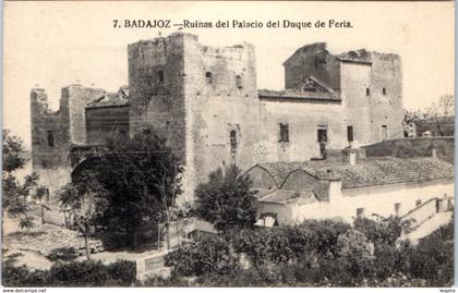 ESPAGNE  -- BADAJOZ --  ruinas del palacio