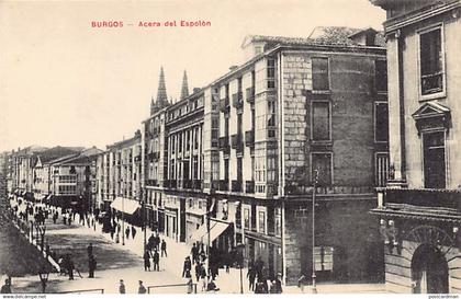 España - BURGOS - Acera del Espolon - Ed. Excelsior