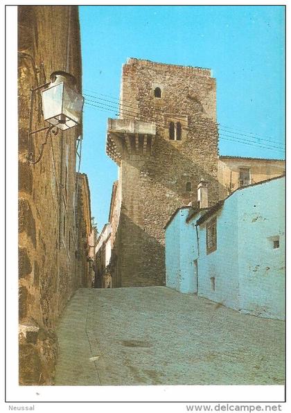 tarjeta postal de caceres