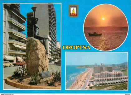 Espagne - Espana - Comunidad Valenciana - Oropesa - Multivues - Automobiles - CPM - Voir Scans Recto-Verso