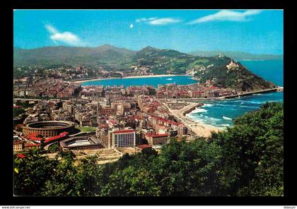 Espagne - Espana - Pais Vasco - San Sebastian - Vista General - Vue Générale - CPM - Voir Scans Recto-Verso