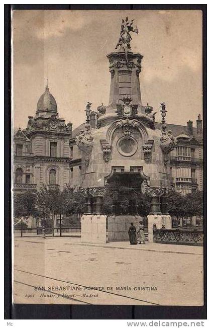 Espagne - San Sebastian -  Puente de Maria Cristina