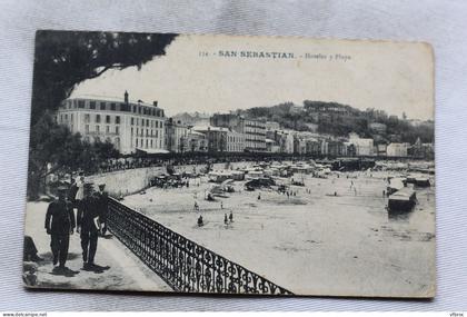 N86, San Sebastian, hoteles y playa, Espagne