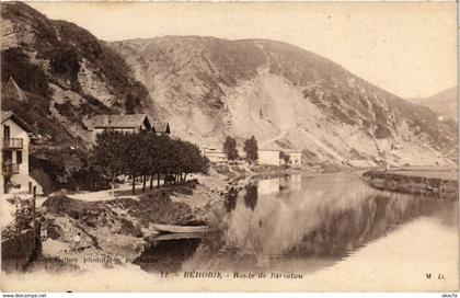 CPA Espagne Béhobie - Route de Biriatou (282192)