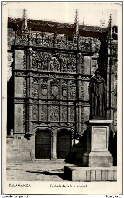 Salamanca - Fachada de la Universidad