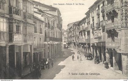 CPA Soria Calle de Canalejas