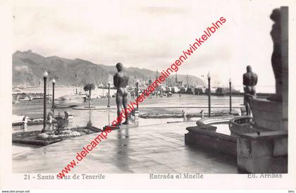 Santa Cruz de Tenerife - Entrada el Muelle - Tenerife Spain España