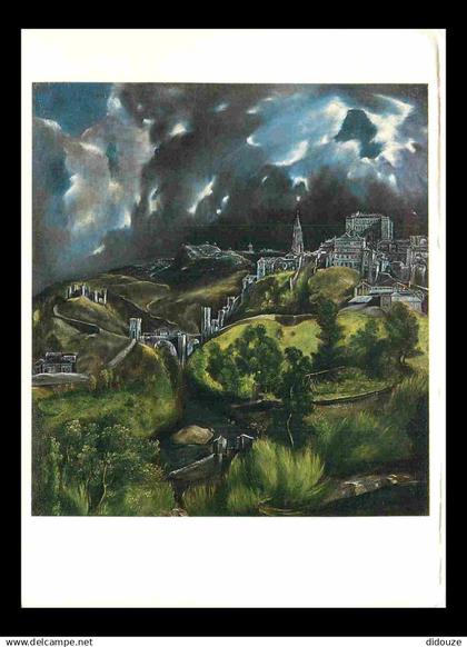 Espagne - Espana - Castilla la Mancha - Toledo - Art Peinture - El Greco - View of Toledo - CPM - Voir Scans Recto-Verso