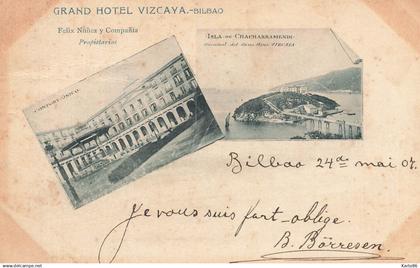 bilbao , vizcaya * Grand Hotel VIZCAYA * 1907 * espana