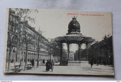 Zaragoza, paseo de la Independencia, Espagne