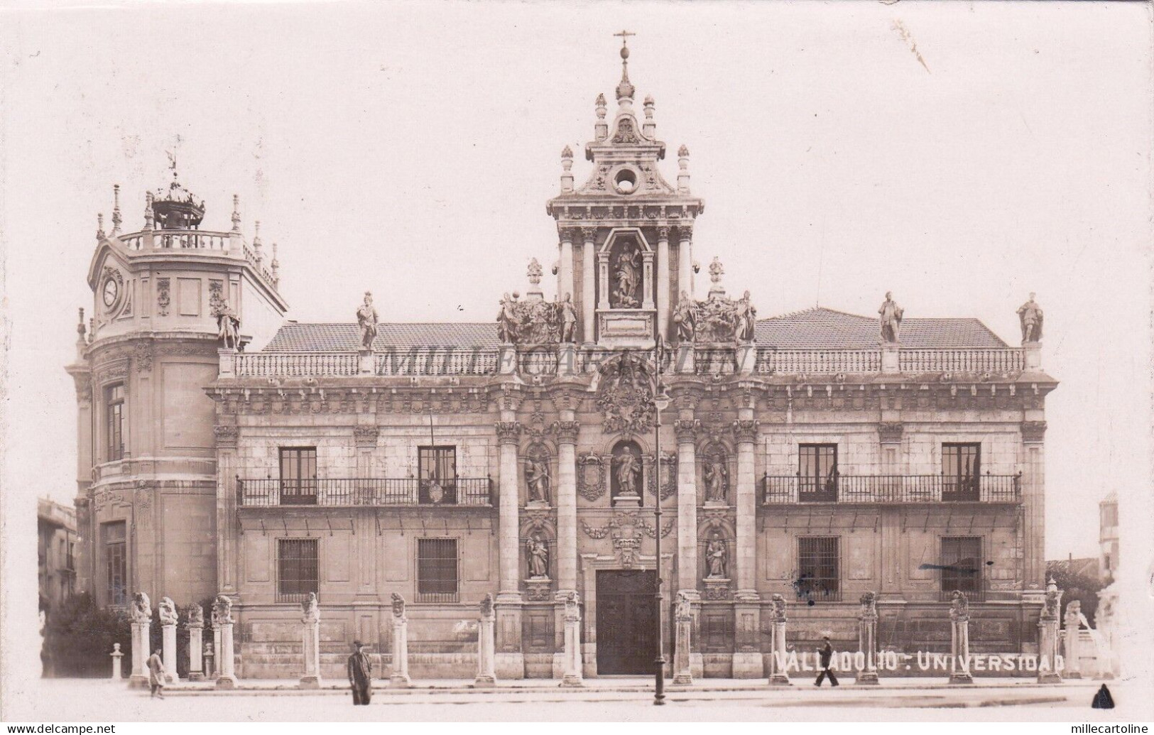 SPAIN - Valladolid - Universidad - Foto Cartolina 1937