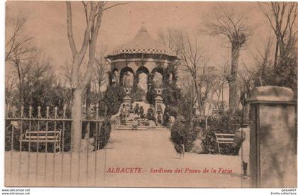 ALBACETE - JARDINES DEL PASEO DE LA FERIA