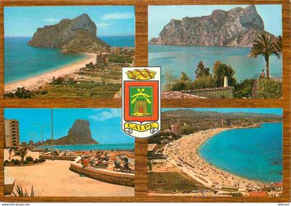 Espagne - Espana - Comunidad Valenciana - Calpe - Multivues - Blasons - CPM - Voir Scans Recto-Verso