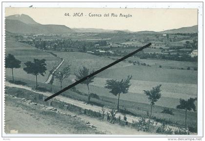 CPA - Jaca - Cuenca del Rio Aragon