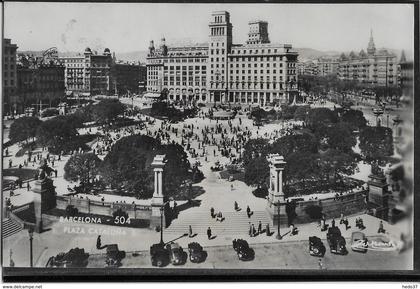 Barcelone - Plaza Cataluna