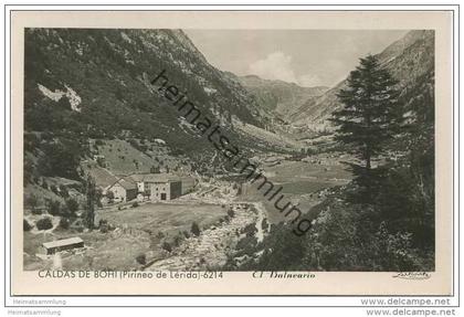 Caldas de Bohi - Pirineo de Lerida - Foto-AK ca. 1930