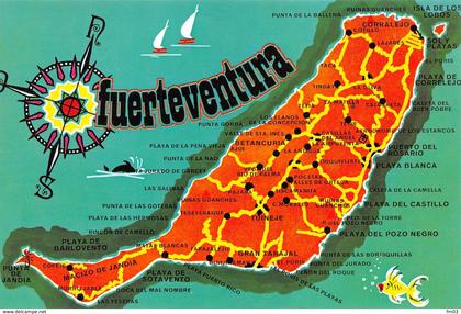 Fuerteventura contours