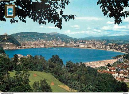 Espagne - Espana - Pais Vasco - San Sebastian - Vista General - Vue Générale - CPM - Voir Scans Recto-Verso