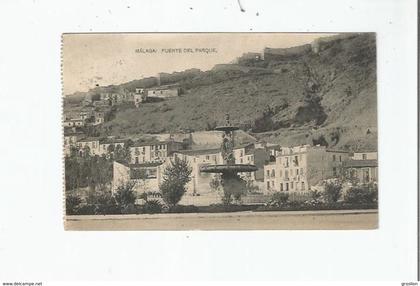 MALAGA FUENTE DEL PARQUE 1927