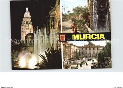 72493373 Murcia Kirch mit Brunnen Platz Wasserfall Murcia