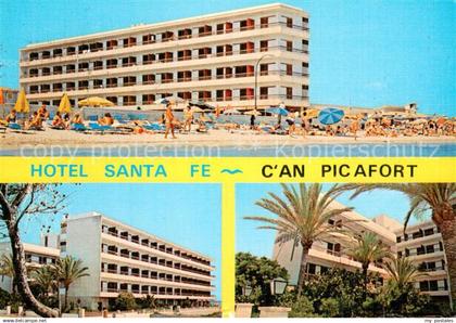 73706842 Can Picafort Mallorca Hotel Santa Fe Strand