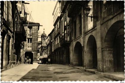 CPA Espagne SANTIAGO DE COMPOSTELA - Rua Nueva (304438)