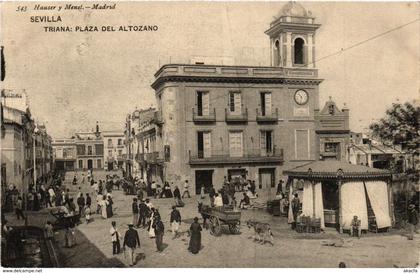 CPA Espagne Sevilla - Triana: Plaza del Altozano (282844)