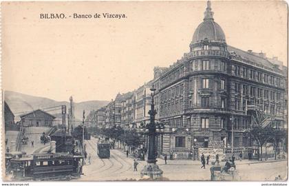 Bilbao - Banco de Vizcaya - & tram