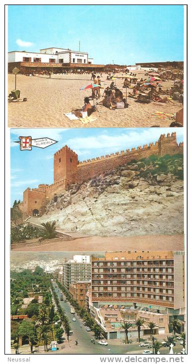 3 tarjeta postal de almeria.