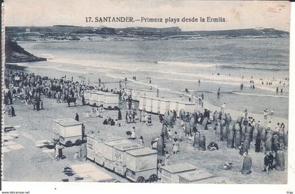 Santander - Primera playa desde la Ermita