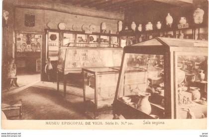 POSTAL   VICH  -BARCELONA  - MUSEO EPISCOPAL DE VICH-SALA SEGONA (SERIE D-Nº 20)