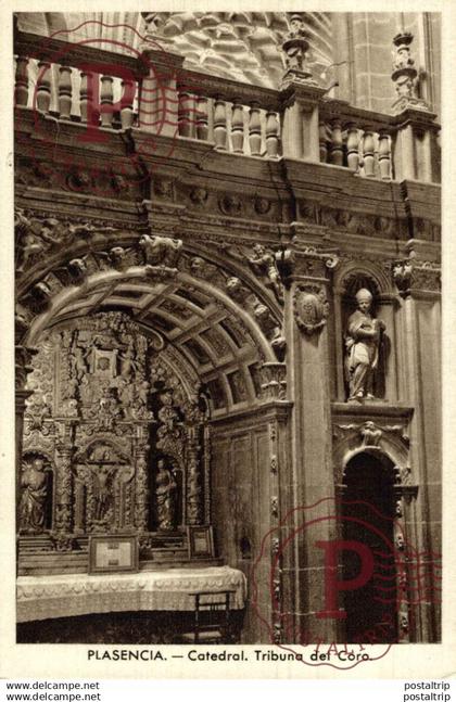 Plasencia Catedral Tribuna del Coro  PLASENCIA CÁCERES  EXTREMADURA ESPAÑA