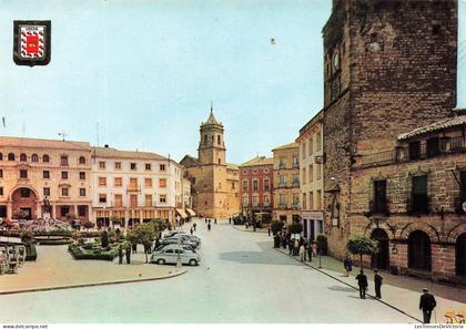 ESPAGNE - Jaén - Ubeda - Vue sur la place du Général Saro - Colorisé -  Carte postale