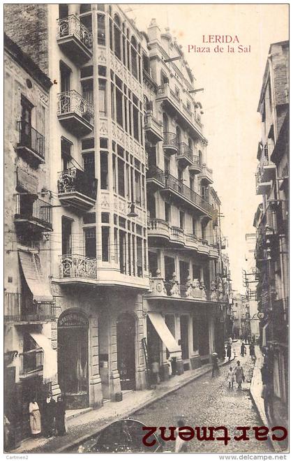 LERIDA PLAZA DE LA SAL ESPAGNE ESPANA