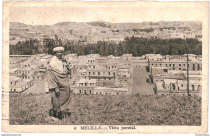 CPA Carte postale Espagne Melilla Vista Parcial  VM80812ok