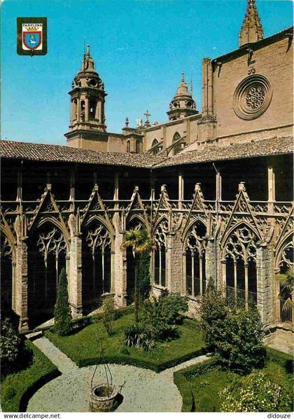 Espagne - Espana - Navarra - Pamplona - Claustros - Catedral - Cloître - Cathédrale - CPM - Voir Scans Recto-Verso