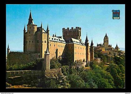 Espagne - Espana - Castilla y Leon - Segovia - El Alcazar y la Catedral - CPM - Voir Scans Recto-Verso