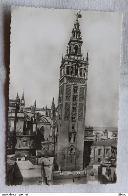 Cpsm, Sevilla, la Giralda, Espagne