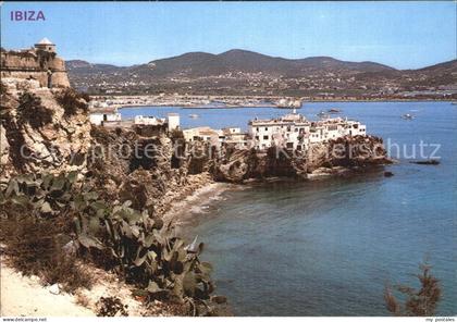 72421911 Ibiza Islas Baleares Panorama Kueste Ibiza