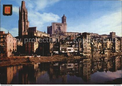 72457584 Gerona Kathedrale Fluss Onyar