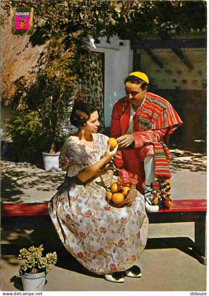 Espagne - Espana - Comunidad Valenciana - Valencia - Pareja valenciana - Couple - Folklore - CPM - Voir Scans Recto-Vers