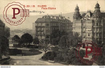 VIZCAYA. BILBAO. PLAZA ELIPTICA.