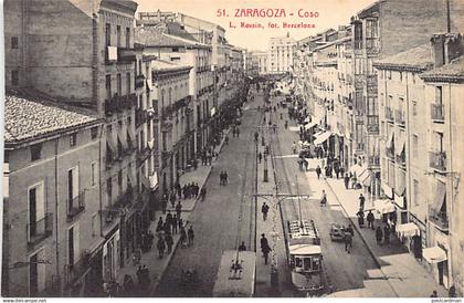 ZARAGOZA (Aragon) Coso - Ed. L. Roisin 51