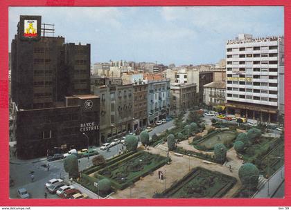 244643 / ALBACETE - Place del Caudillo-Caudillo Square- BANCO CENTRAL CAR , Spain Espana Spanien Espagne