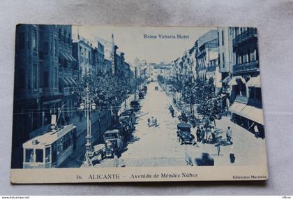 Alicante, avenida de Mendez Nunez, Espagne