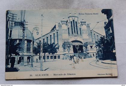 Alicante, mercado de Abastos, Espagne