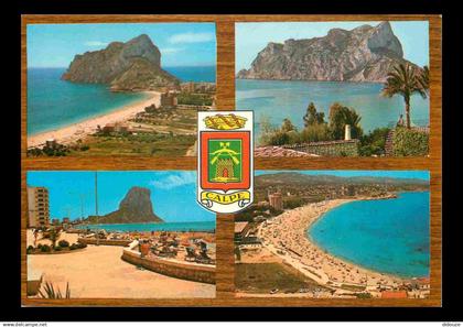 Espagne - Espana - Comunidad Valenciana - Calpe - Multivues - Blasons - CPM - Voir Scans Recto-Verso