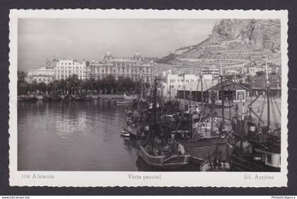 SPAIN, Vintge postcard, Alicante, Partial view