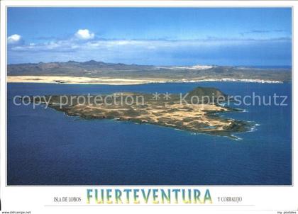 71939623 Fuerteventura Vista aerea Isla de Lobos