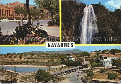 72219443 Navarres Valencia Dorfmotiv Wasserfall Panorama Navarres Valencia